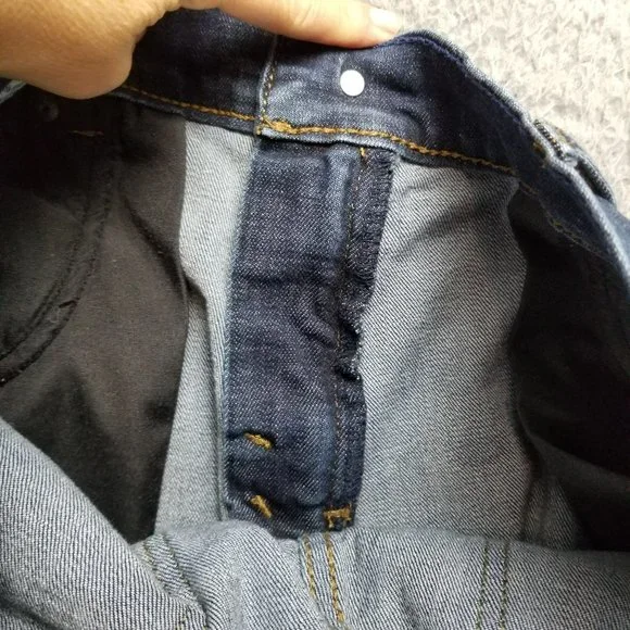 Wrangler Jeans Mens 33x30 Retro Dark Wash Stretch Mid Rise Slim Boot - Picture 13 of 16